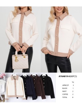 Swetry damskie tureckie,size uni ,paczka 8szt, mix kolor