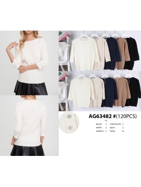 Swetry damskie tureckie,size uni ,paczka 10szt, mix kolor