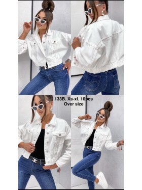 Kurtki Jeansowe damskie ,size xS-xl, paczka 10szt,