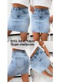 Spódnica krótka jeansowa damska ,size XS-XL, paczka 10szt,