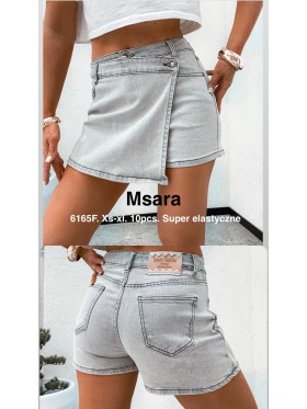 Spódnica krótka jeansowa damska M'sara ,size XS-XL, paczka 10szt,