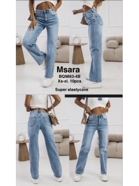 Jeansy damskie M'sara , size Xs-Xl paczka 10szt,