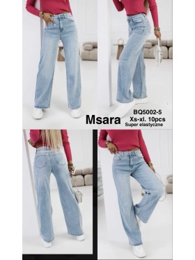 Jeansy damskie M'sara , size Xs-Xl paczka 10szt,