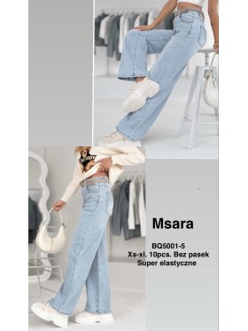 Jeansy damskie M'sara , size Xs-Xl paczka 10szt,