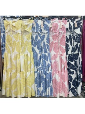 Sukienki damskie wloskie, Size uni ,paczka 6szt,mix kolor