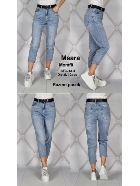 Jeansy damskie M'sara , size Xs-Xl paczka 12szt,