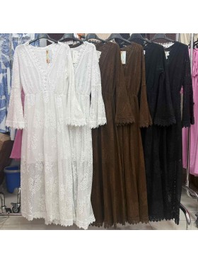 Sukienki damskie wloskie, Size uni ,paczka 6szt,mix kolor