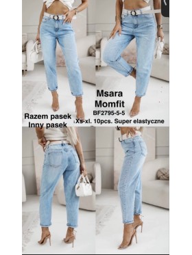 Jeansy damskie M'sara , size Xs-Xl paczka 10szt,