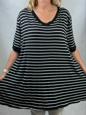 Tuniki damskie Polskie, Size standard, paczka 4szt 1kolor