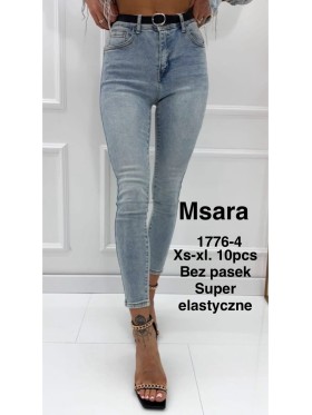 Jeansy damskie M'sara , size Xs-Xl paczka 10szt,