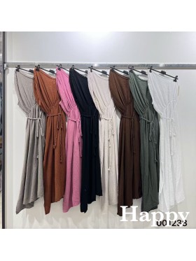 Sukienki damskie Włoski ,size uni  ,paczka 6szt mix kolor