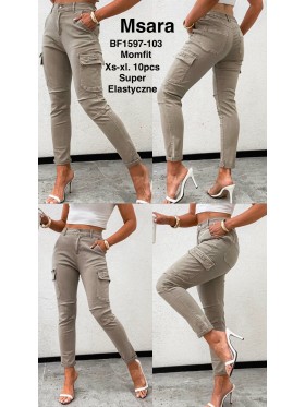 Jeansy damskie M'sara , size Xs-Xl paczka 10szt,