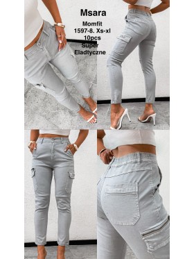 Jeansy damskie M'sara , size Xs-Xl paczka 10szt,