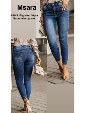 Jeansy damskie M'sara , size XS-XL paczka 10szt,