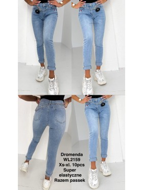 Jeansy damskie  , size Xs-Xl paczka 10szt,