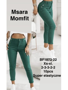 Jeansy damskie M'sara , size XS-XL paczka 10szt,