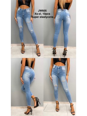 Jeansy damskie  , size Xs-Xl paczka 10szt,