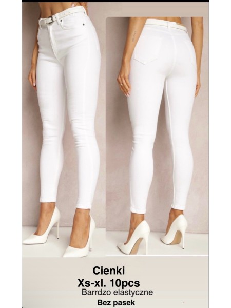 Jeansy damskie  , size Xs-Xl paczka 10szt,