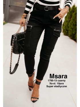 Jeansy damskie M'sara , size XS-XL paczka 10szt,