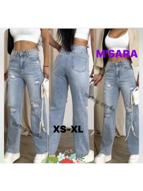 Jeansy damskie M'sara , size XS-XL paczka 10szt,