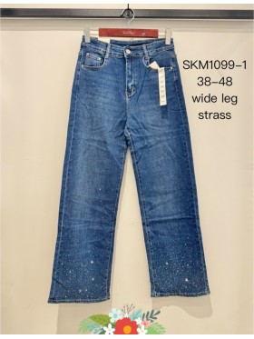 Jeansy damskie  , size 38-48paczka 12szt,