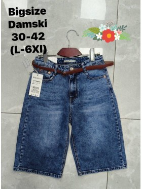 Spodenki jeansowe damskie  , size L-6XL paczka 12szt,