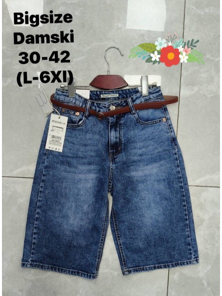 Spodenki jeansowe damskie  , size L-6XL paczka 12szt,