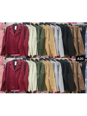 Bluzki damskie wloskie, Size uni ,paczka 6szt,mix kolor