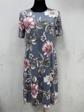 Sukienki damskie Polskie, Size 44-52, paczka 5szt 1kolor