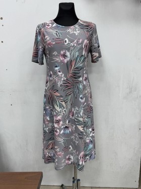 Sukienki damskie Polskie, Size 44-52, paczka 5szt 1kolor