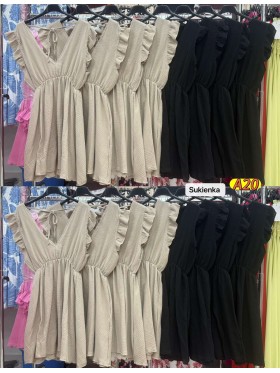 Sukienki damskie wloskie, Size uni ,paczka 6szt,mix kolor