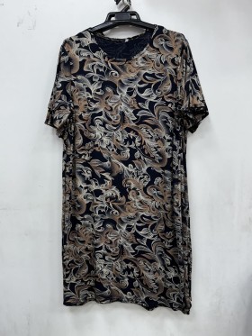 Sukienki damskie Polskie, Size 2XL-5XL, paczka 4szt 1kolor