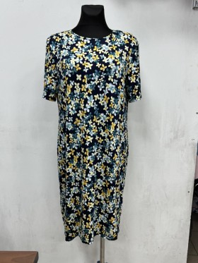 Sukienki damskie Polskie, Size 2XL-5XL, paczka 4szt 1kolor