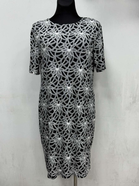 Sukienki damskie Polskie, Size 2XL-5XL, paczka 4szt 1kolor