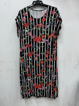 Sukienki damskie Polskie, Size 2XL-5XL, paczka 4szt 1kolor
