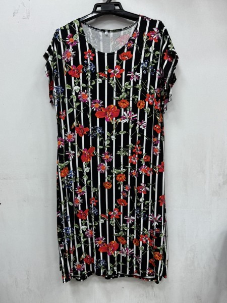 Sukienki damskie Polskie, Size 2XL-5XL, paczka 4szt 1kolor