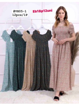 Sukienki damskie , Size uni ,paczka ,12szt,mix kolor