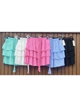 Spódnica  damskie wlolskie,size uni ,paczka 6szt, mix kolor