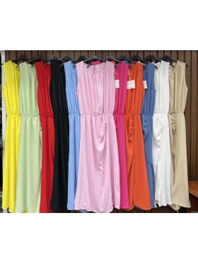 Sukienki damskie wlolskie,size uni ,paczka 6szt, mix kolor