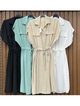 Sukienki damskie wlolskie,size uni ,paczka 6szt, mix kolor