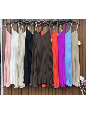 Sukienki damskie wlolskie,size uni ,paczka 6szt, mix kolor