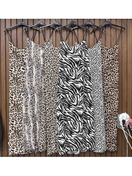 Sukienki damskie wlolskie,size uni ,paczka 6szt, mix kolor