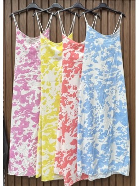 Sukienki damskie wlolskie,size uni ,paczka 6szt, mix kolor