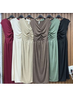 Sukienki damskie wlolskie,size uni ,paczka 6szt, mix kolor