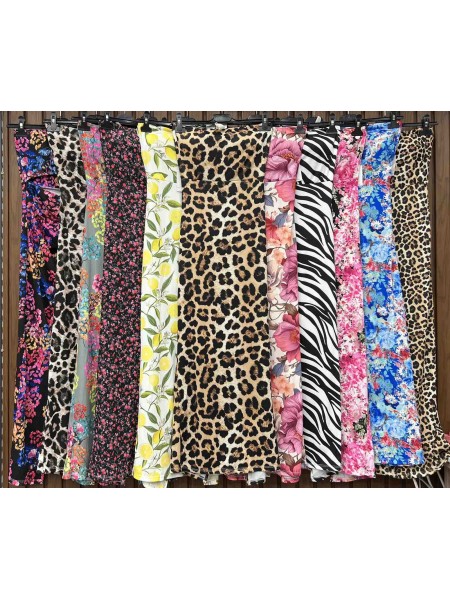 Sukienki damskie wlolskie,size uni ,paczka 6szt, mix kolor