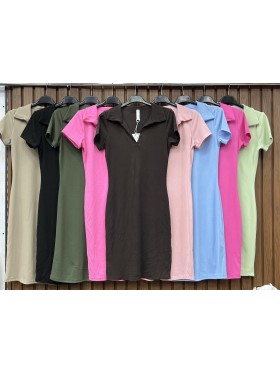Sukienki damskie wlolskie,size uni ,paczka 6szt, mix kolor