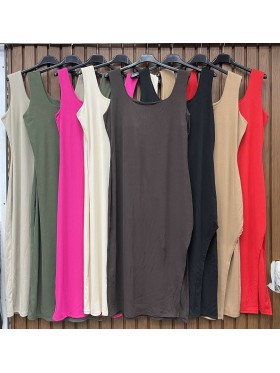 Sukienki damskie wlolskie,size uni ,paczka 6szt, mix kolor