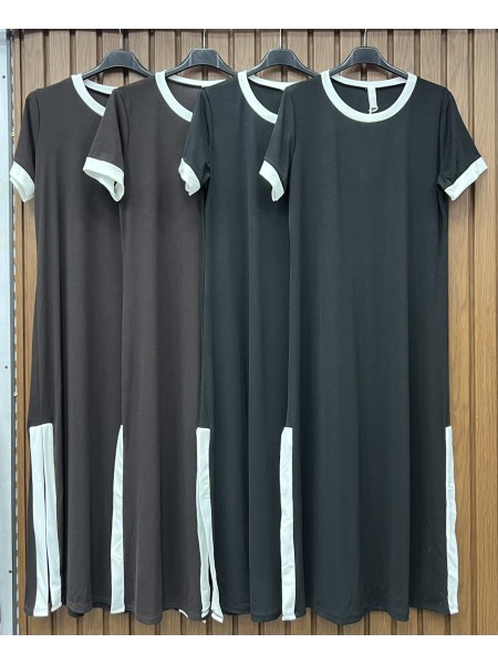 Sukienki damskie wlolskie,size uni ,paczka 6szt, mix kolor