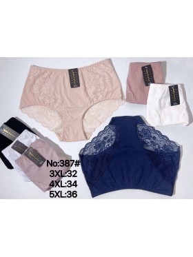 Majtki damskie, size 3-5xl paczka 24szt ,mix kolor