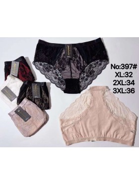 Majtki damskie, size xl-3xl paczka 24szt ,mix kolor